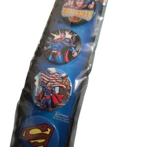 Superman Party Badges  Lot 4